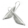 Earrings Silver ''Leaf''