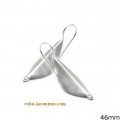 Earrings Silver ''Leaf''