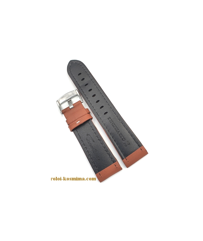 Leather Strap TZEVELION ART96 Tabac 22mm