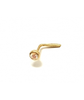 Noise Earrings gold K14 2