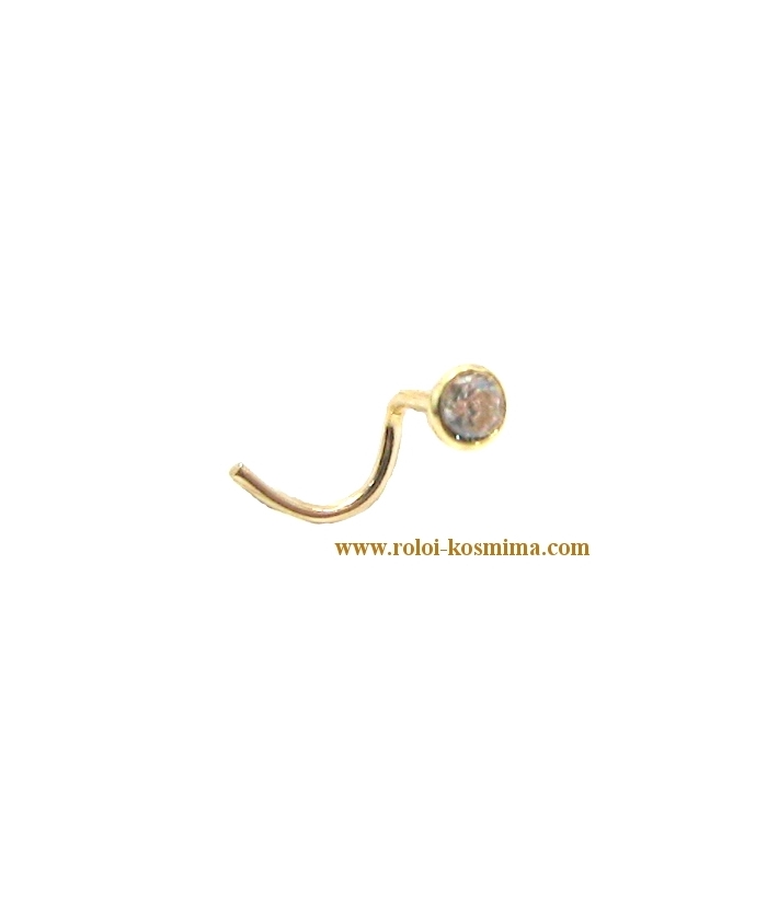 Noise Earrings gold K14