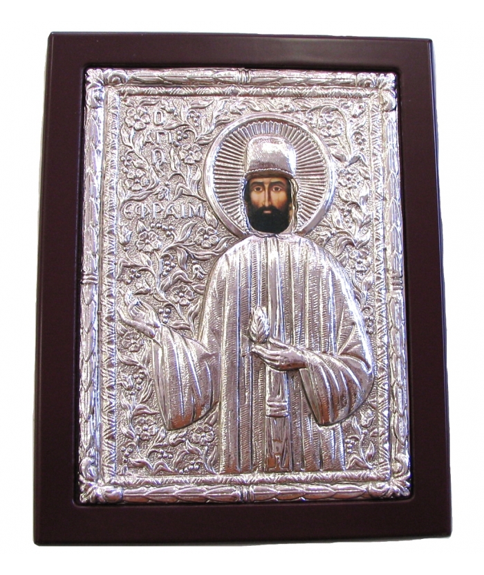Silver icon 925°'St. Efrem''