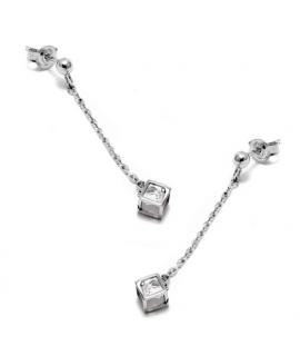Earrings Silver Hanging