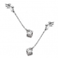 Earrings Silver Hanging