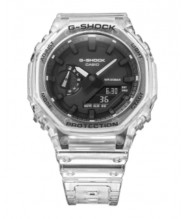 CASIO GA-2100SKE-7AER G-SHOCK Transparent Rubber strap