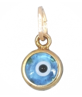 Necklace Gold K14 Eye 2