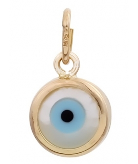 Necklace Gold K14 Eye 2