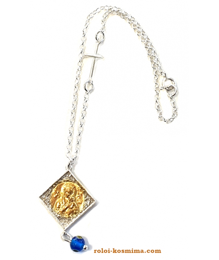 Car Amulet Silver 925° "Saint Christopher"