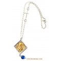 Car Amulet Silver 925° "Saint Christopher"