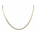 Necklace Gold K14 snake 3mm