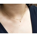 Necklace Gold K14 'Pearl'
