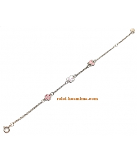 Bracelet Child Silver "Butterflies" 2