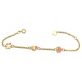 Bracelet Child Silver "Star,Heart & Moon"