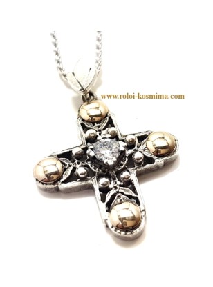 Cross Silver "Ioannina" 2