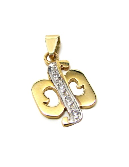 Monogram Gold K14 ''D''