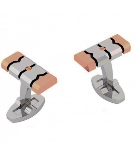 Cufflinks Stainless steel Rosso Amante UGE047PR
