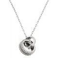 Necklace Silver 'circles'