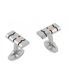 Cufflinks Stainless steel Rosso Amante UGE046PR