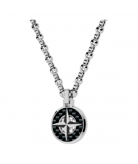 Pendant Stainless Steel Rosso Amante "Success Compass" UCN511BR
