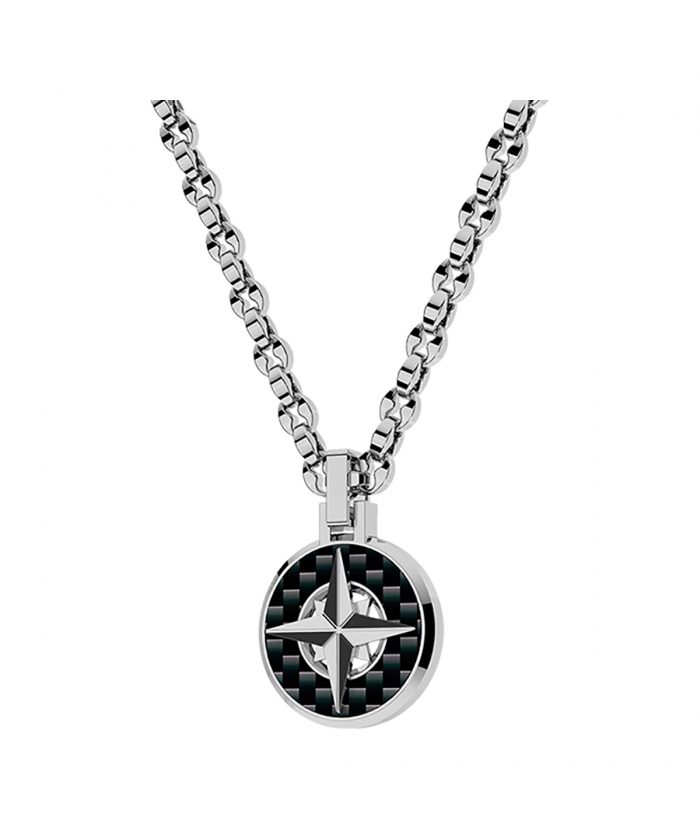 Pendant Stainless Steel Rosso Amante "Success Compass" UCN511BR