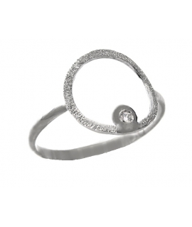 Fancy whitegold Ring K14.