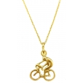Necklace gold "anchor"