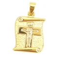 Pendant Gold K14 with Jesus