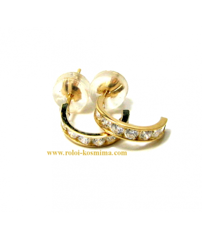 Earrings Pin Gold K14