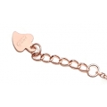 Necklace Silver "Infinity and eye" Rosegold