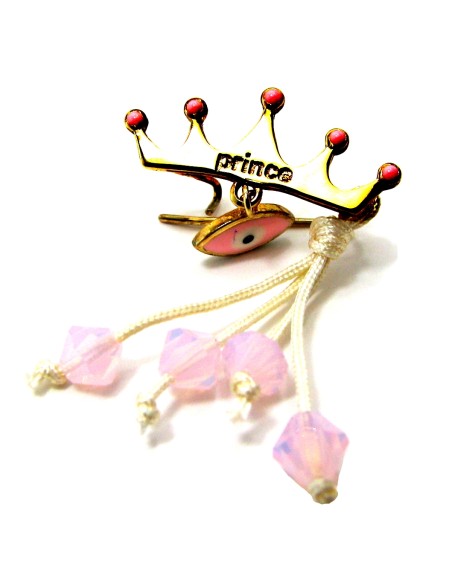 Child Pendant Silver "Crown" goldplated