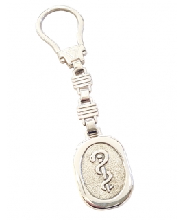 Keyholder Silver "Doctor-logo"