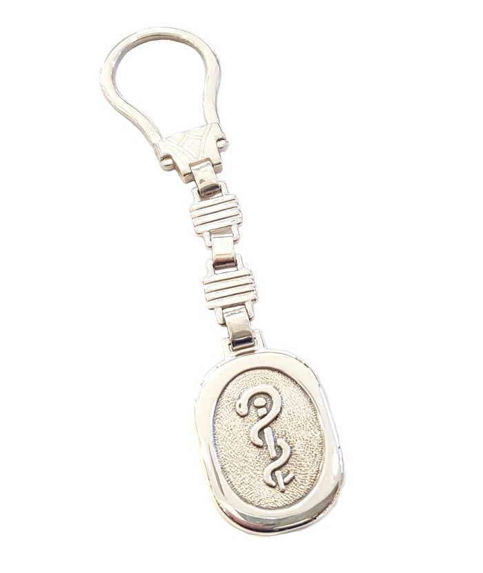 Keyholder Silver "Doctor-logo"