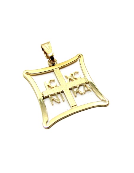 ΠΑΙΔΙΚΟ ΦΥΛΑΧΤΟ ΧΡΥΣΟ K14 'ICXP NIKA'