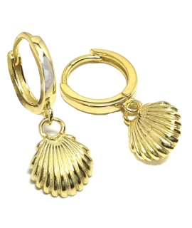 Earrings Silver Goldplated