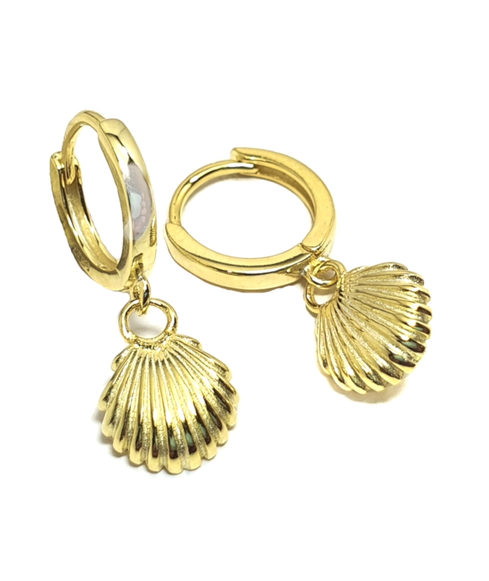 Earrings Silver Goldplated