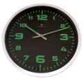 Wall Clock JM 00844 Plastic Silent Lumi 30cm
