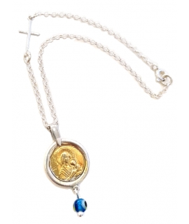 Car Amulet Silver 925° "Saint Christopher" 2
