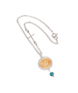 Car Amulet Silver 925° "Saint Christopher"