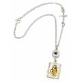 Car Amulet Silver 925° Mary Two sides