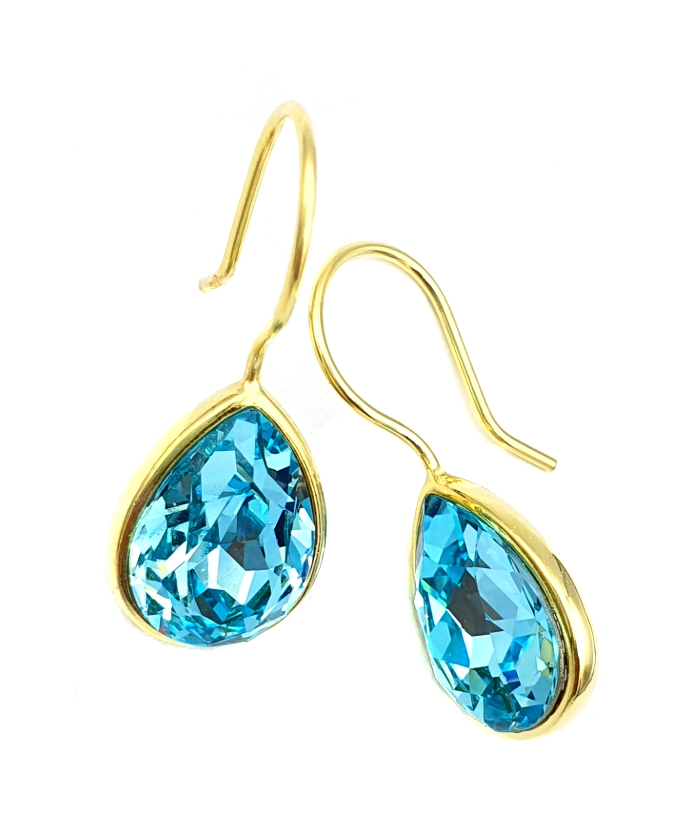 Necklace Silver "Synthetic Topaz"