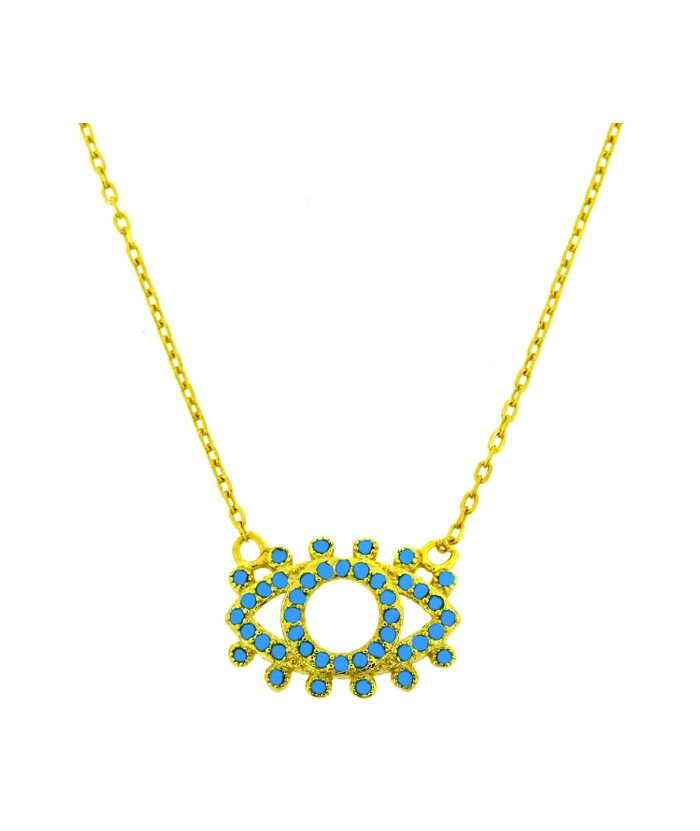 Necklace Silver 'Eye'