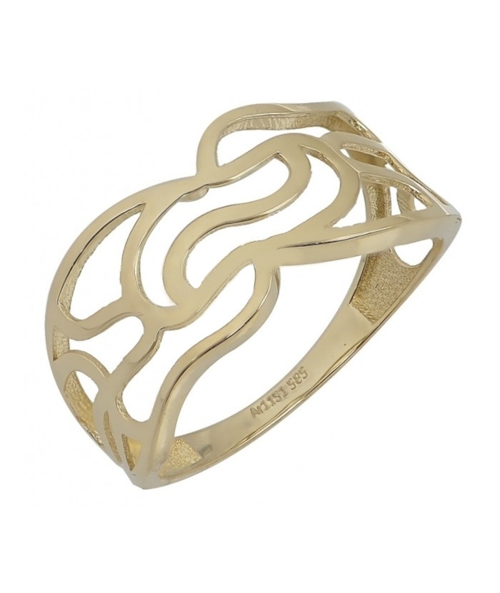 Ring gold K14