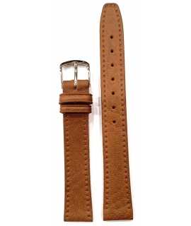 Leather Strap TZEVELION ART444 light brown14mm