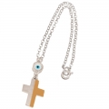 Car Amulet Silver 925° "Cross"