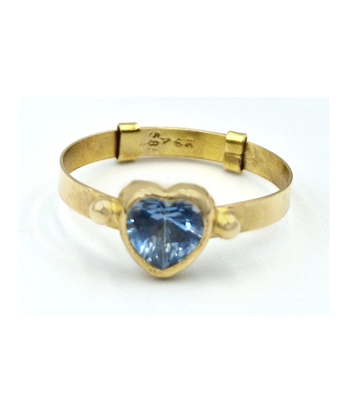 Children's  Ring Gold K14 'Heart'