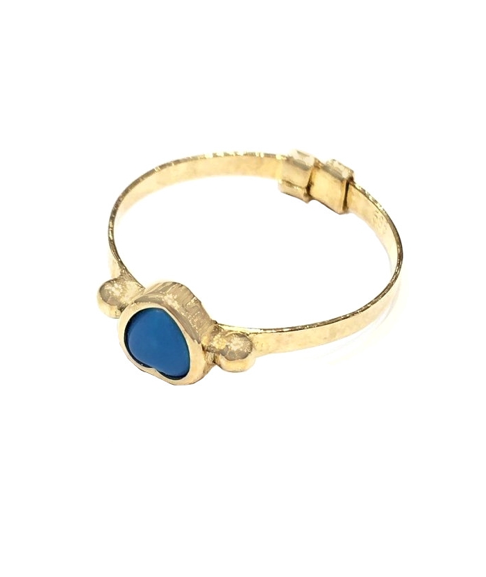 Children's  Ring Gold K14 'Heart'