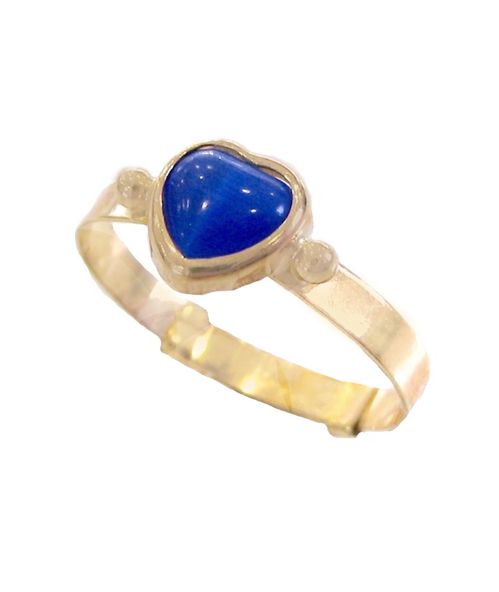 Children's  Ring Gold K14 'Heart'