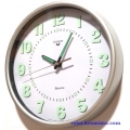 Wall Clock VIRTIME 1989-80 Plastic Lumi