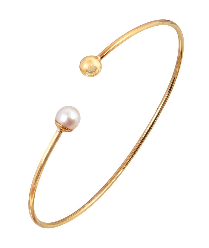 Bracelet Gold K14 ''Pearl''