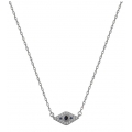 Necklace Silver 925° 'Eye'